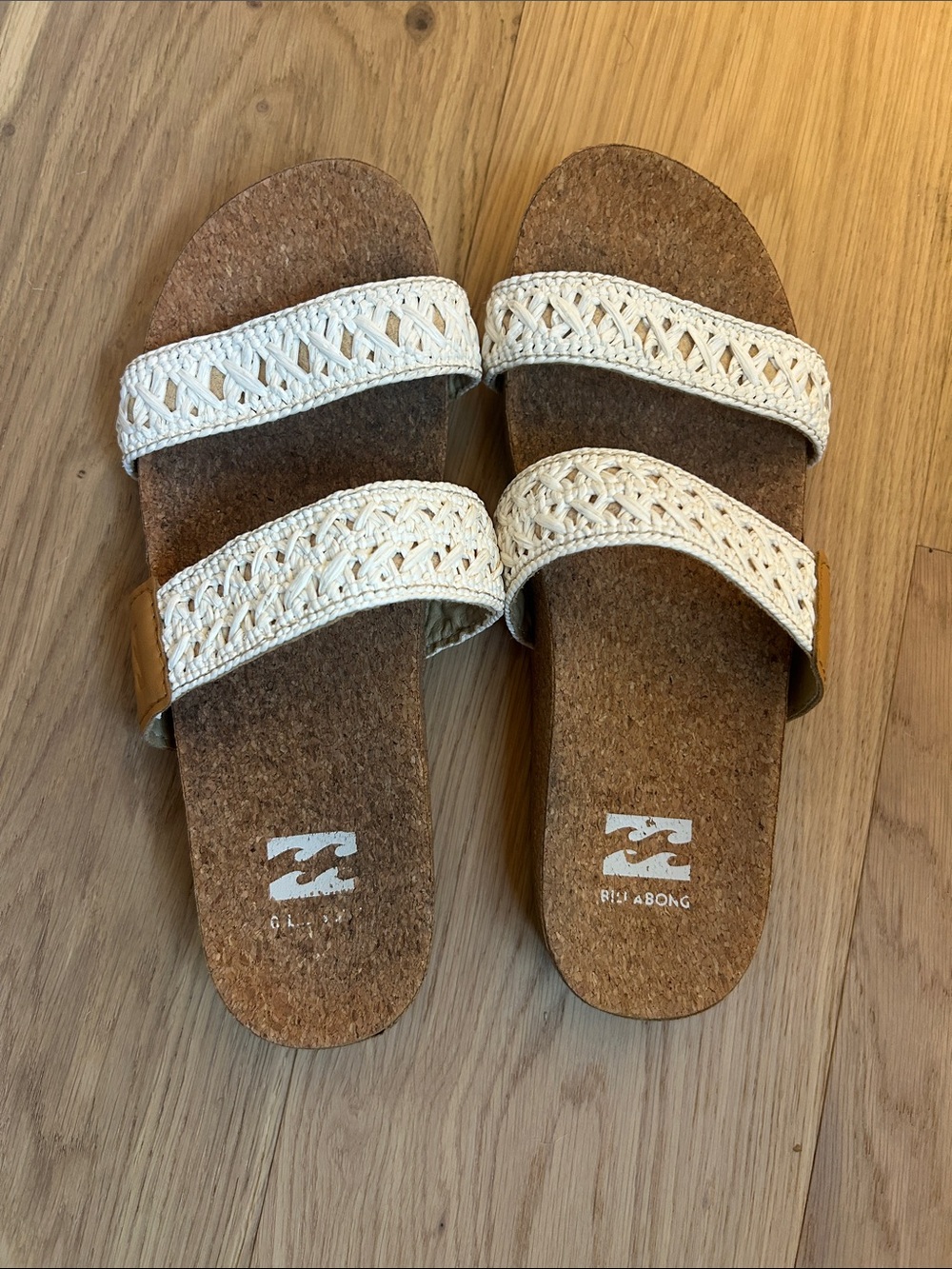 Billabong 2 strap sandals-Sz 8